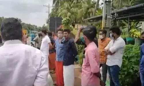 സിപിഎം നേതാക്കളെ വീട്ടിൽ കയറി വെട്ടും; കൊലവിളി മുദ്രാവാക്യങ്ങളുമായി ബി.ജെ.പി