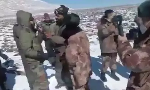 സിക്കിമിലും ഇന്ത്യ-ചൈന സൈനികർ ഏറ്റുമുട്ടി; വിഡിയോ പുറത്ത്