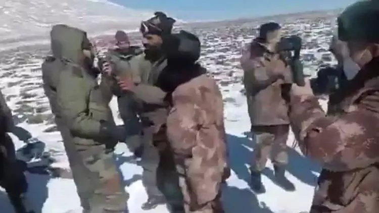 സിക്കിമിലും ഇന്ത്യ-ചൈന സൈനികർ ഏറ്റുമുട്ടി; വിഡിയോ പുറത്ത്