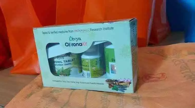 ​കോവിഡിന് ​കൊറോണിൽ; ദിവ്യ കൊ​റോണ കിറ്റുമായി പതജ്ഞലി