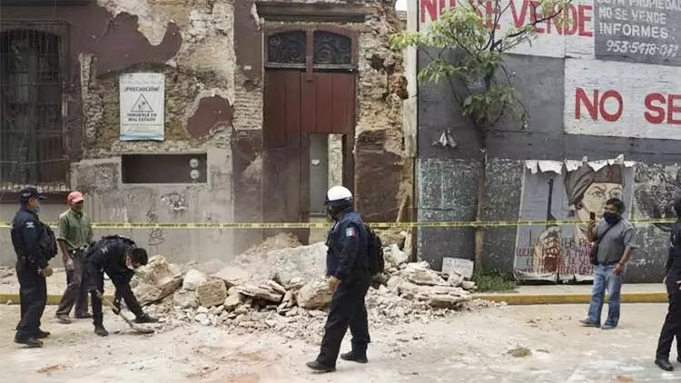 മെക്​സിക്കോയിൽ ഭൂചലനം; അഞ്ച്​ മരണം