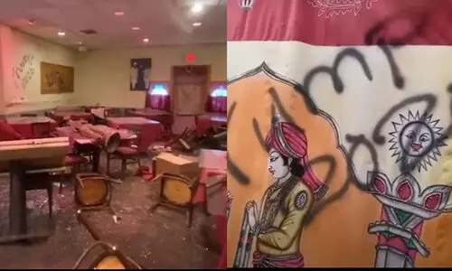 ഇന്ത്യന്‍ റെസ്റ്ററന്‍റുനേരേ അമേരിക്കയിൽ ആക്രമണം