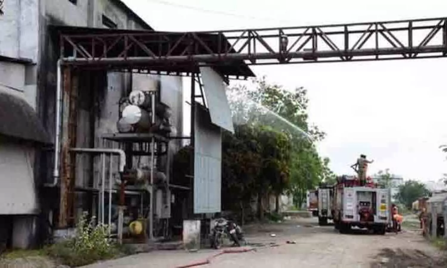 ആന്ധ്രയിൽ വീണ്ടും വാതകച്ചോർച്ച; ഒരു മരണം