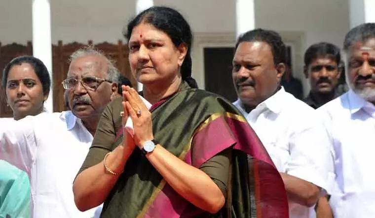 ശശികല ആഗസ്റ്റ് 14ന് മോചിതയാവും; ബി.ജെ.പി നേതാവിന്‍റെ ട്വീറ്റ്