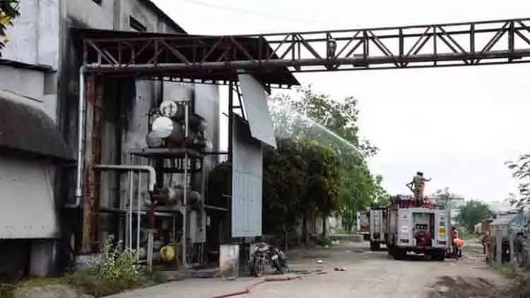 ആന്ധ്രയിൽ വീണ്ടും വാതകച്ചോർച്ച; ഒരു മരണം