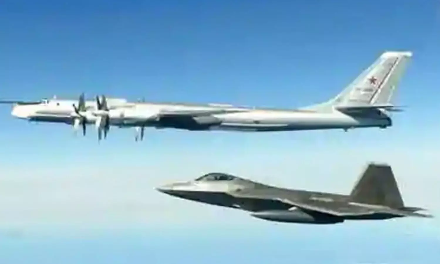 റഷ്യൻ വിമാനങ്ങൾ അലാസ്​കക്ക്​ സമീപം തടഞ്ഞ്​ യു.എസ്