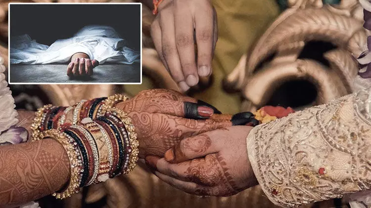 കോവിഡ് കേന്ദ്രമായി വിവാഹച്ചടങ്ങ്: നവവരൻ മരിച്ചു, 100 പേർക്ക് കോവിഡ് കോവിഡ് കേന്ദ്രമായി വിവാഹച്ചടങ്ങ്: നവവരൻ മരിച്ചു, 100 പേർക്ക് കോവിഡ്