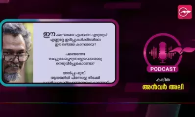 അൻവർ അലിയുടെ കവിത -എഴുതൽ