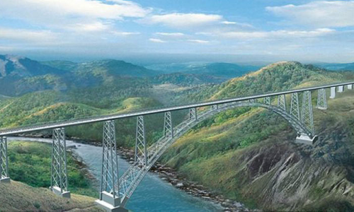 ലോ​ക​ത്തി​ലെ ഏ​റ്റ​വും ഉ​യ​രം​കൂ​ടി​യ റെ​യി​ൽ​പാ​ലം ജ​മ്മു-​ക​ശ്​​മീ​രി​ൽ 2022ൽ ​പൂ​ർ​ത്തി​യാ​കും