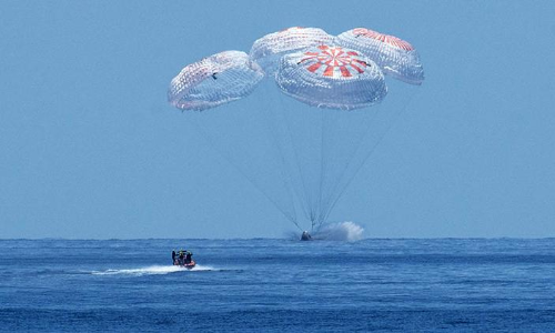 സ്​പേസ്​ എക്​സ്​ ദൗത്യം വിജയം; വിനോദ സഞ്ചാരികൾ അടുത്ത വർഷം