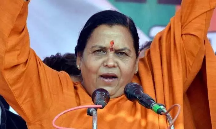 പ്രധാനമന്ത്രിയുടെ ആരോഗ്യത്തെ കുറിച്ച് ആശങ്ക; ഭൂമിപൂജയിൽ നിന്ന് തന്നെ ഒഴിവാക്കണമെന്ന് ഉമാഭാരതി