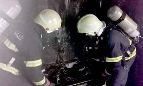 ദാ​ഹി​റ ഗ​വ​ർ​ണ​റേ​റ്റി​ൽ വീ​ട്ടി​ൽ തീ​പി​ടി​ത്തം 