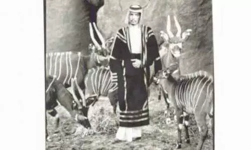 ഇ​സ്​​ലാ​മി​ക് ആ​ർ​ട്ട് മ്യൂ​സി​യ​ത്തി​ൽ ശൈ​ഖ് സ​ഈ​ദ് ആ​ൽ ഥാ​നി​ക്ക്​ ആ​ദ​രം