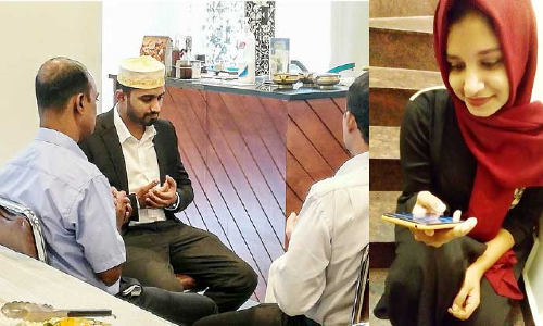 അക്കരെയിക്കരെയിരുന്നൊരു നിക്കാഹ്... 