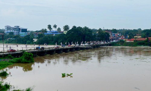പട്ടാമ്പിപ്പ​ുഴ നിറഞ്ഞുകവിയുന്നത്​ എത്രയോ കാലങ്ങൾക്കു ശേഷമാണ്​