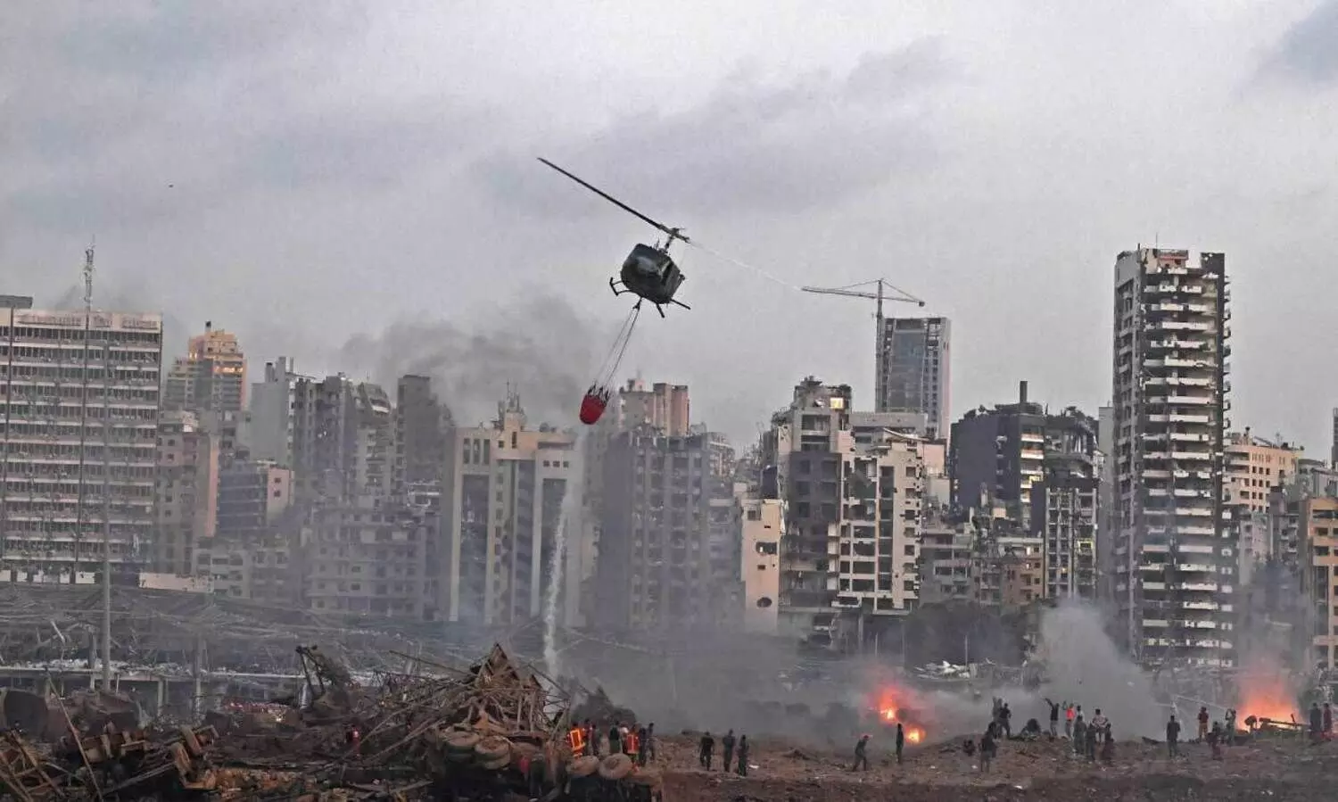 ബൈറൂത്​ സ്​ഫോടനം: മരണം 100 കവിഞ്ഞു