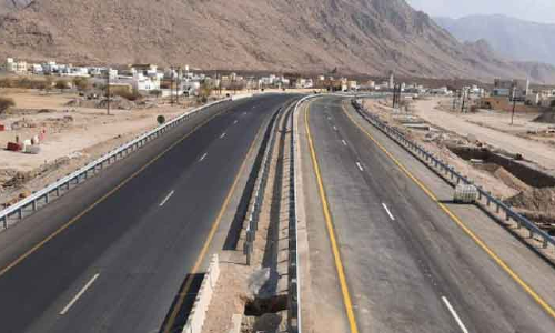 ബർക്ക-നഖൽ ഇരട്ടപ്പാത ഗതാഗതത്തിനായി തുറന്നു 