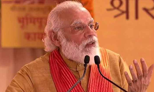 രാമക്ഷേത്ര നിര്‍മാണം രാഷ്ട്രത്തെ ഒന്നിപ്പിക്കാനുള്ള ഉദ്യമം -പ്രധാനമന്ത്രി