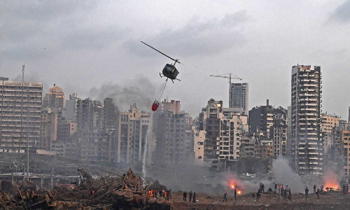 ബൈറൂത്​ സ്​ഫോടനം: മരണം 100 കവിഞ്ഞു