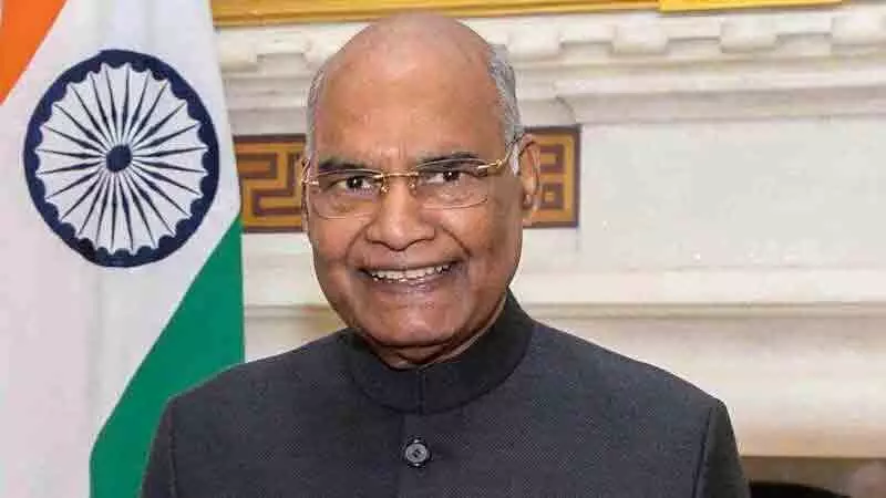 രാമക്ഷേത്രം ആധുനിക ഇന്ത്യയുടെ പ്രതീകം -രാഷ്​ട്രപതി