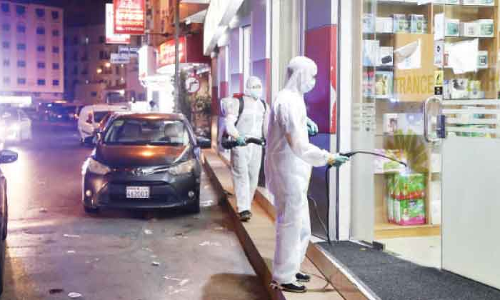 ശുചീകരണ പ്രവർത്തനങ്ങളുമായി കാപിറ്റൽ ഗവർണറേറ്റ്​ മുന്നോട്ട്