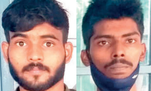 മോ​ഷ്​​ടി​ച്ച ബൈ​ക്കു​മാ​യി ര​ണ്ടു​പേ​ർ പി​ടി​യി​ൽ