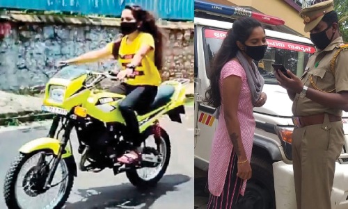 സമൂഹമാധ്യമങ്ങളിൽ വൈറലായി രാക്ഷസി..രാക്ഷസി..; കൊടുക്കേണ്ടിവന്നത് വലിയ പിഴ