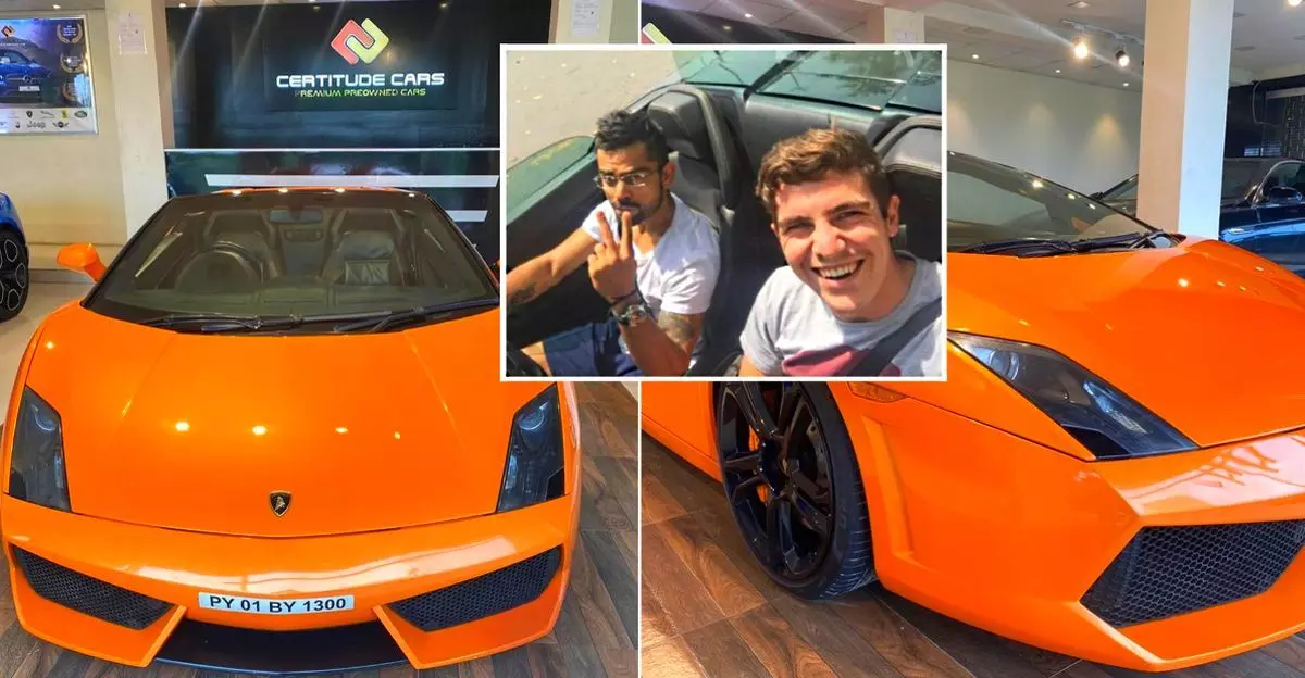 കോഹ്​ലിയുടെ ലംബൊർഗിനി വേണൊ? വാങ്ങാനവസരമുണ്ട്​