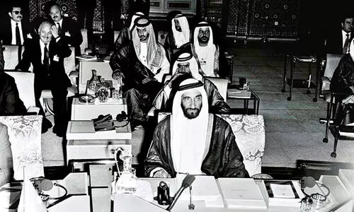 സ​മൃ​ദ്ധി​യു​ടെ വി​ക​സ​ന​ത്തി​ന്​ വി​ത്തു​പാ​കി​യ ശൈ​ഖ് സാ​യി​ദി​നെ അ​നു​സ്​​മ​രി​ച്ച് രാ​ജ്യം