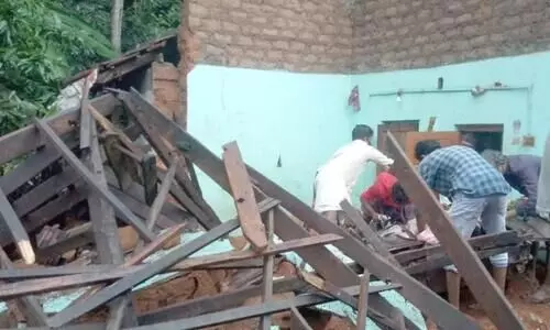 പട്ടാമ്പിയില്‍ കനത്ത മഴയില്‍ വീട് തകര്‍ന്ന് ഒരു മരണം