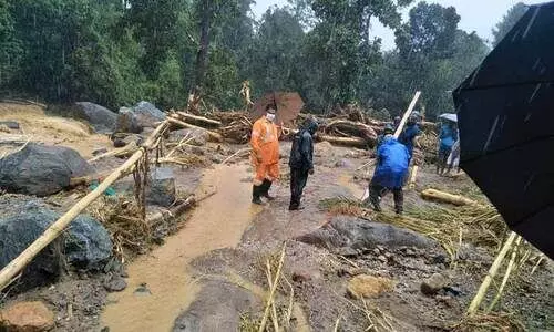 മേപ്പാടിയിലെ മുണ്ടക്കൈയിൽ ഉണ്ടായ ഉരുൾപ്പൊട്ടൽ ദൃശ്യങ്ങൾ