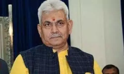 മനോജ്​ സിൻഹ ജമ്മു-കശ്​മീർ ലഫ്​.ഗവർണറായി ചുമതലയേറ്റു