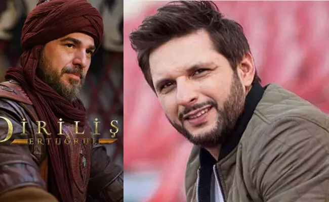 ദിലിറിസ്​ എർത്തുഗ്രുലി​െൻറ 448 എപ്പിസോഡുകൾ പത്തുദിവസങ്ങൾകൊണ്ട്​ കണ്ടുതീർത്തു -അഫ്രീദി