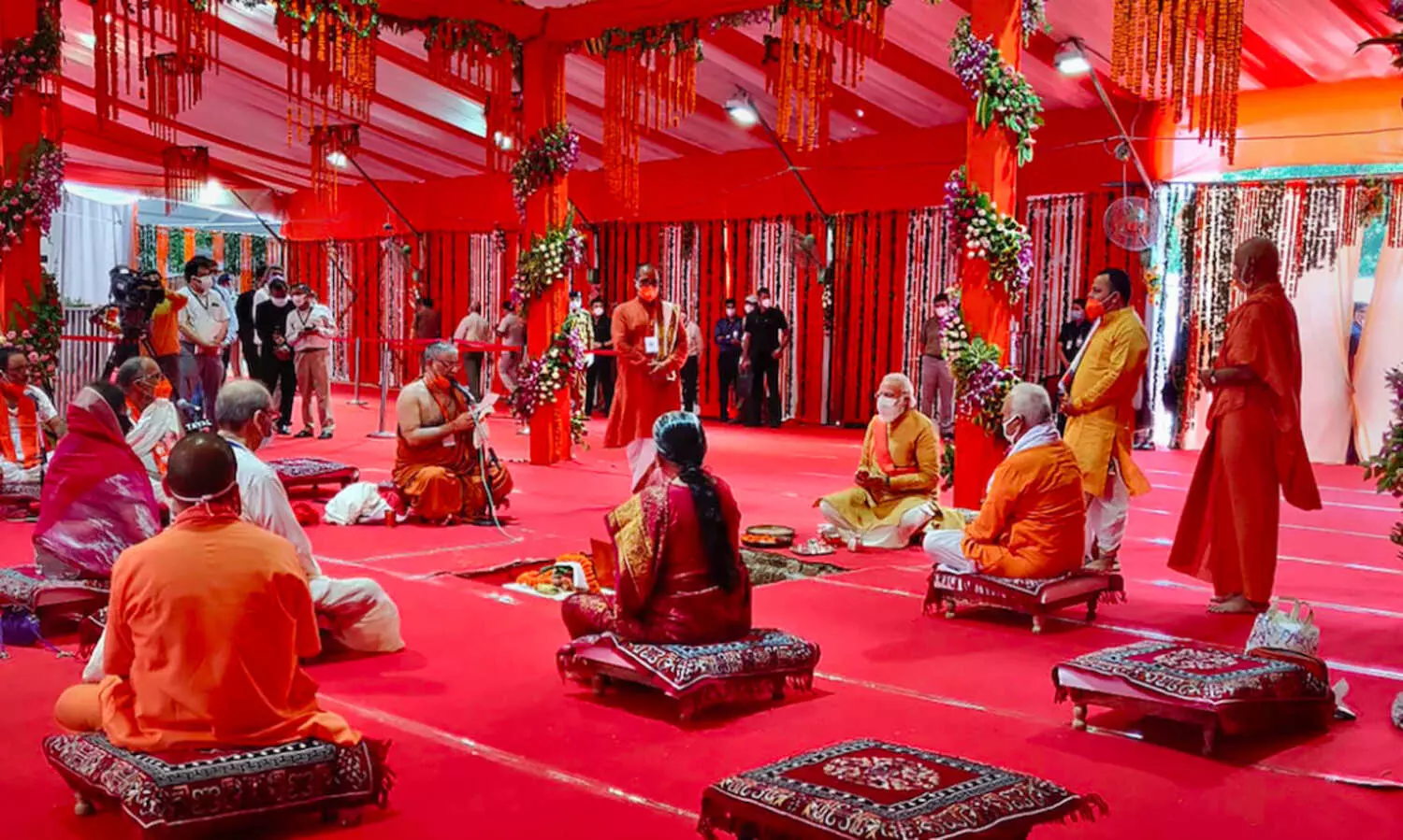 രാമക്ഷേത്ര ശിലാന്യാസ ദിനത്തെ സ്വാതന്ത്ര്യ ദിനത്തോട്​ ഉപമിച്ച്​ ആർ.എസ്​.എസ്​