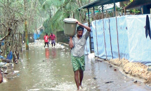 പൊന്നാനിയിൽ കടലാക്രമണം രൂക്ഷം​;20 വീടുകൾ കൂടി തകർന്നു