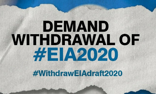 പരിസ്ഥിതി ആഘാത പഠന വിജ്ഞാപനം: കേന്ദ്ര സര്ക്കാര് പ്രതിരോധത്തില് പരിസ്ഥിതി ആഘാത പഠന വിജ്ഞാപനം: കേന്ദ്ര സര്ക്കാര് പ്രതിരോധത്തില്