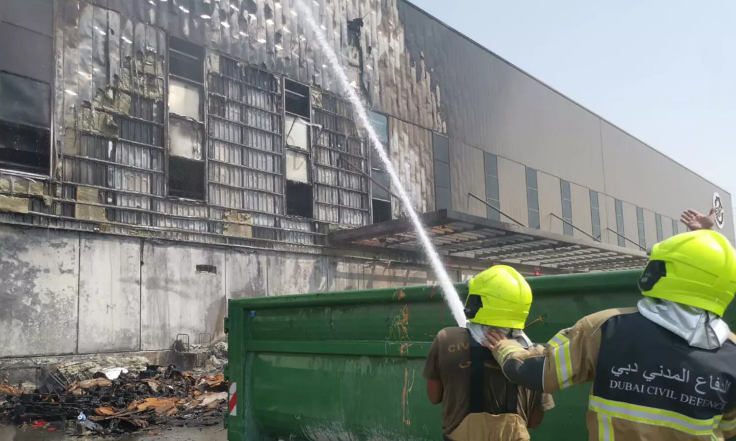 ദുബൈ ഡ്യൂട്ടി ഫ്രീ വെയർ ഹൗസിൽ തീപിടിത്തം