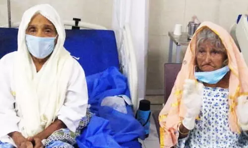 96 ഉം 86 ഉം; കോവിഡിനെ തോൽപ്പിച്ച്​ ആമിനുമ്മയും ആസിയയും