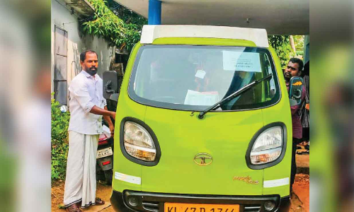 ദു​ര​ന്ത മു​ഖ​ത്ത്​ സ​ന്ന​ദ്ധ​മാ​യ്​ ഞാ​നും എെൻറ വ​ണ്ടി​യും