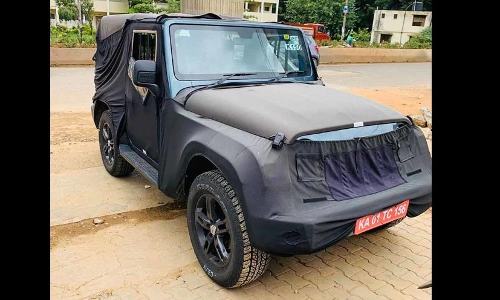 ഇതാണ്​ പുതിയ ഥാർ; ചിത്രങ്ങൾ പുറത്ത്​