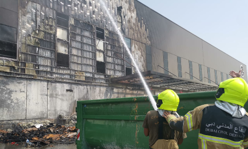 ദുബൈ ഡ്യൂട്ടി ഫ്രീ വെയർ ഹൗസിൽ തീപിടിത്തം