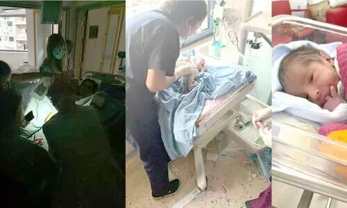 സ്​ഫോടനമുണ്ടായത്​ പ്രസവസമയത്ത്​, കുഞ്ഞിനെ പുറത്തെടുത്തത്​ മൊബൈൽ വെട്ടത്തിൽ-ഇതാ ലെബനാനിലെ വണ്ടർ ബേബി