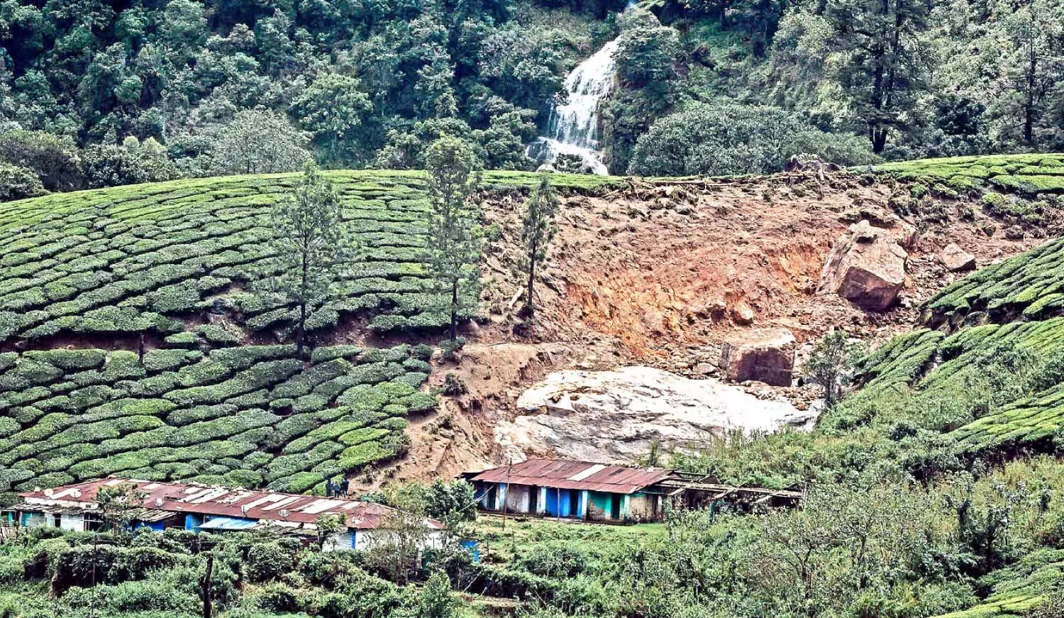 സുരക്ഷ ഭീഷണി: ലയങ്ങൾ ഒഴിപ്പിച്ച്​ കണ്ണൻദേവൻ