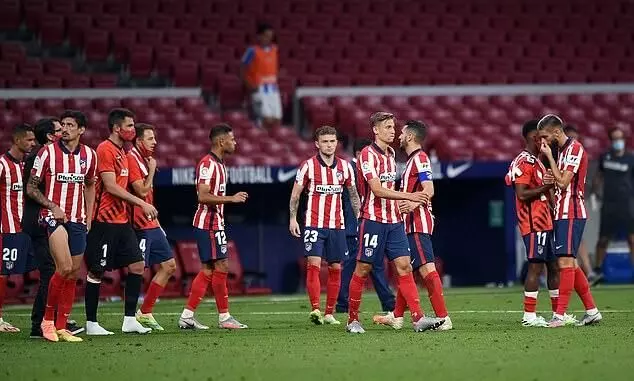 അത്ലറ്റികോ മഡ്രിഡ് ആശങ്കയിൽ; രണ്ടു താരങ്ങൾക്ക് കോവിഡ് അത്ലറ്റികോ മഡ്രിഡ് ആശങ്കയിൽ; രണ്ടു താരങ്ങൾക്ക് കോവിഡ്