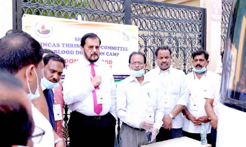 ര​ക്ത​ദാ​ന ക്യാ​മ്പ്