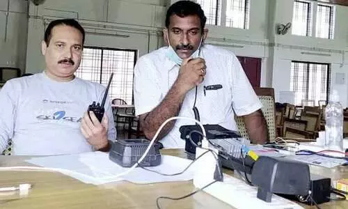 ദുരന്തഭൂമിയിലെ തത്സമയവിവരം അറിയിച്ച്​ ഹാം റേഡിയോ