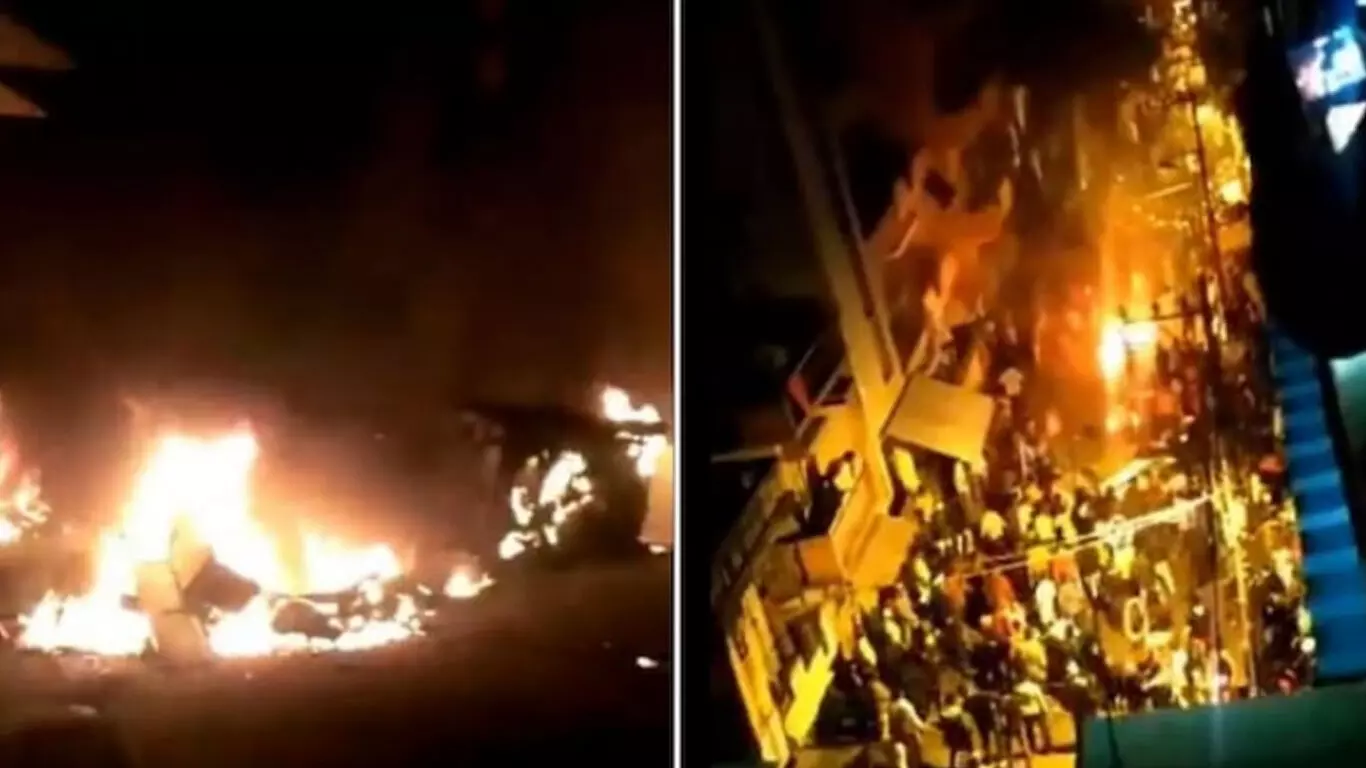 ഫേസ്ബുക്കിലൂടെ പ്രവാചക നിന്ദയെന്ന്; ബംഗളൂരുവിൽ അക്രമം, വെടിവെപ്പ്, മൂന്നുമരണം ഫേസ്ബുക്കിലൂടെ പ്രവാചക നിന്ദയെന്ന്; ബംഗളൂരുവിൽ അക്രമം, വെടിവെപ്പ്, മൂന്നുമരണം