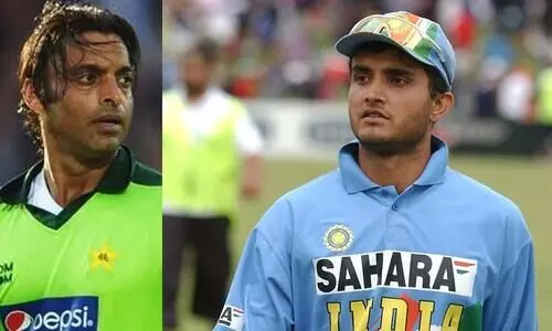 മഹാനായ ക്യാപ്​റ്റൻ; ഗാംഗുലിയെ പുകഴ്​ത്തി ശുഹൈബ്​ അക്​തർ