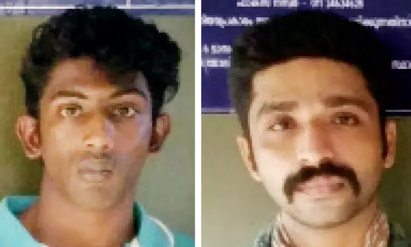 നിരവധി മോഷണക്കേസുകളിലെ പ്രതികൾ ക​ണ്ണ​ന​ല്ലൂ​രിൽ പിടിയിൽ