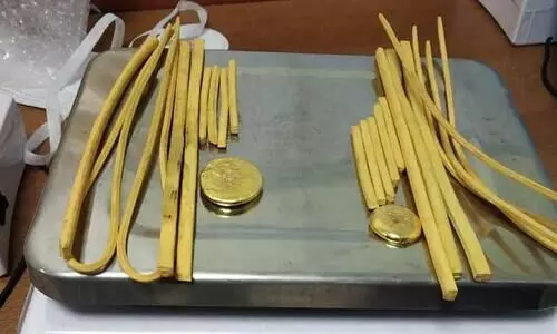 കണ്ണൂരിൽ വീണ്ടും സ്വർണവേട്ട: 45 ലക്ഷം രൂപയുടെ സ്വർണം പിടികൂടി